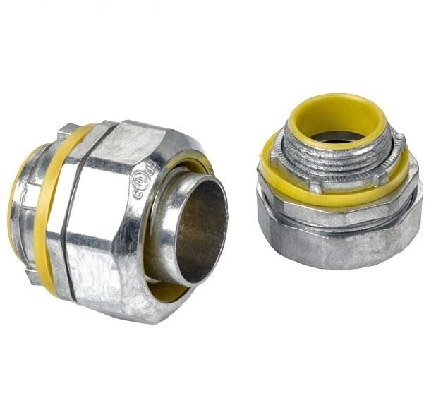 Liquid Tight Straight Connector-Zinc